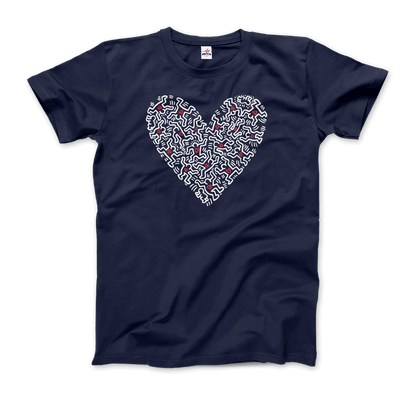 Heart Of Men - Icon Series Street Art T-Shirt