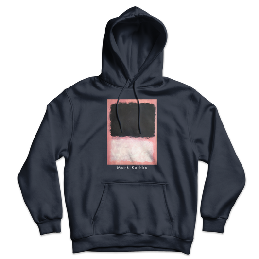 Mark Rothko - Untitled, Pink, Black and White Unisex Hoodie