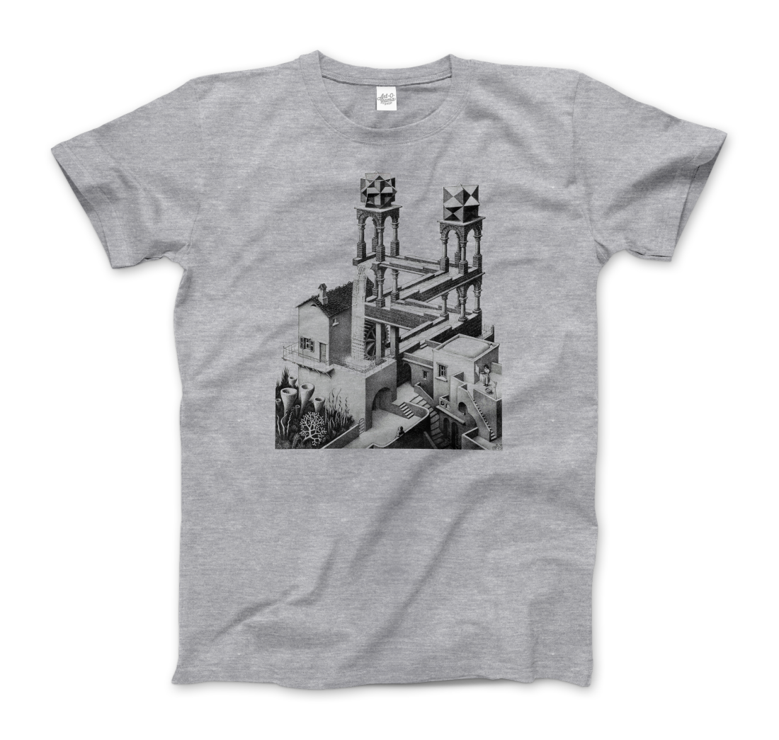 MC Escher Waterfall Illusion T-Shirt