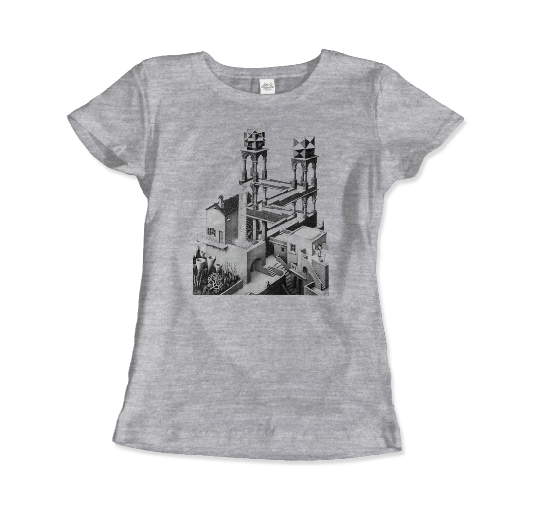 MC Escher Waterfall Illusion T-Shirt