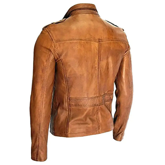 Mens Vintage American Leather Jacket