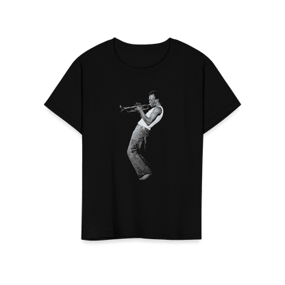 Miles Davis Playing his Trumpet Artwork T-Shirt