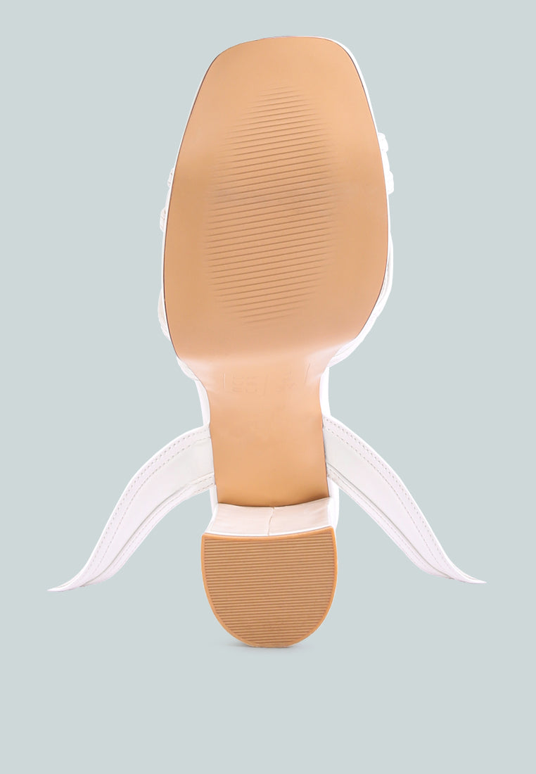 Nyle Platform High Heeled Sandals