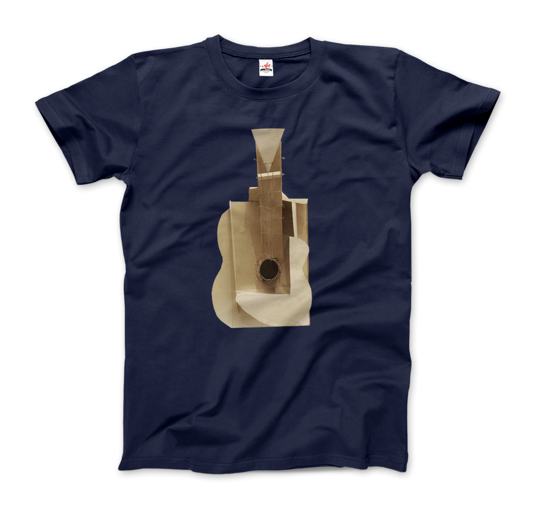 pablo picasso guitar sculpture 1912 artwork t-shirt
