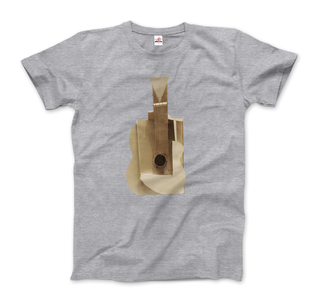 pablo picasso guitar sculpture 1912 artwork t-shirt