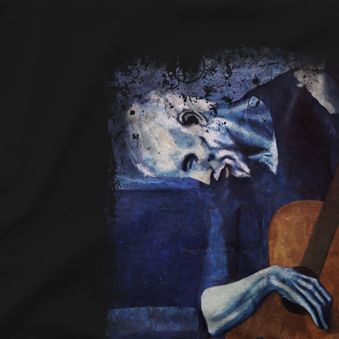 Pablo Picasso - The Old Guitarist Artwork T-Shirt