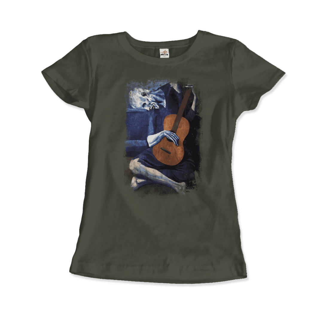 Pablo Picasso - The Old Guitarist Artwork T-Shirt