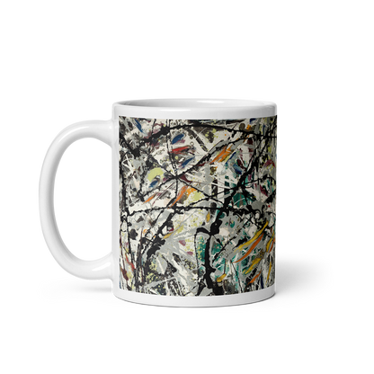 Pollock - Watery Paths 1947 Artwork Mug