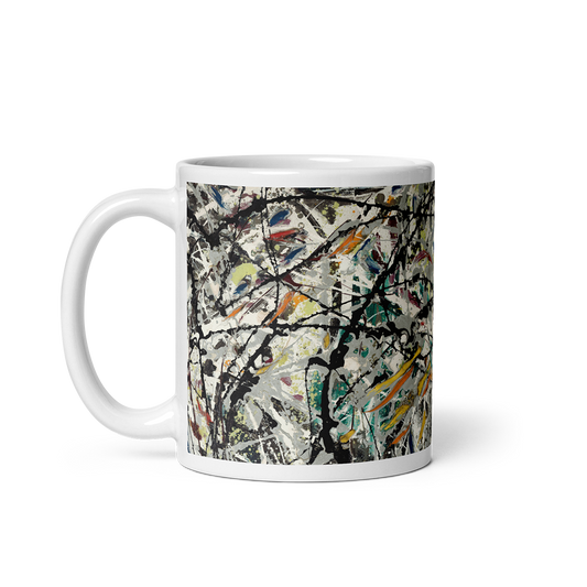 Pollock - Watery Paths 1947 Artwork Mug