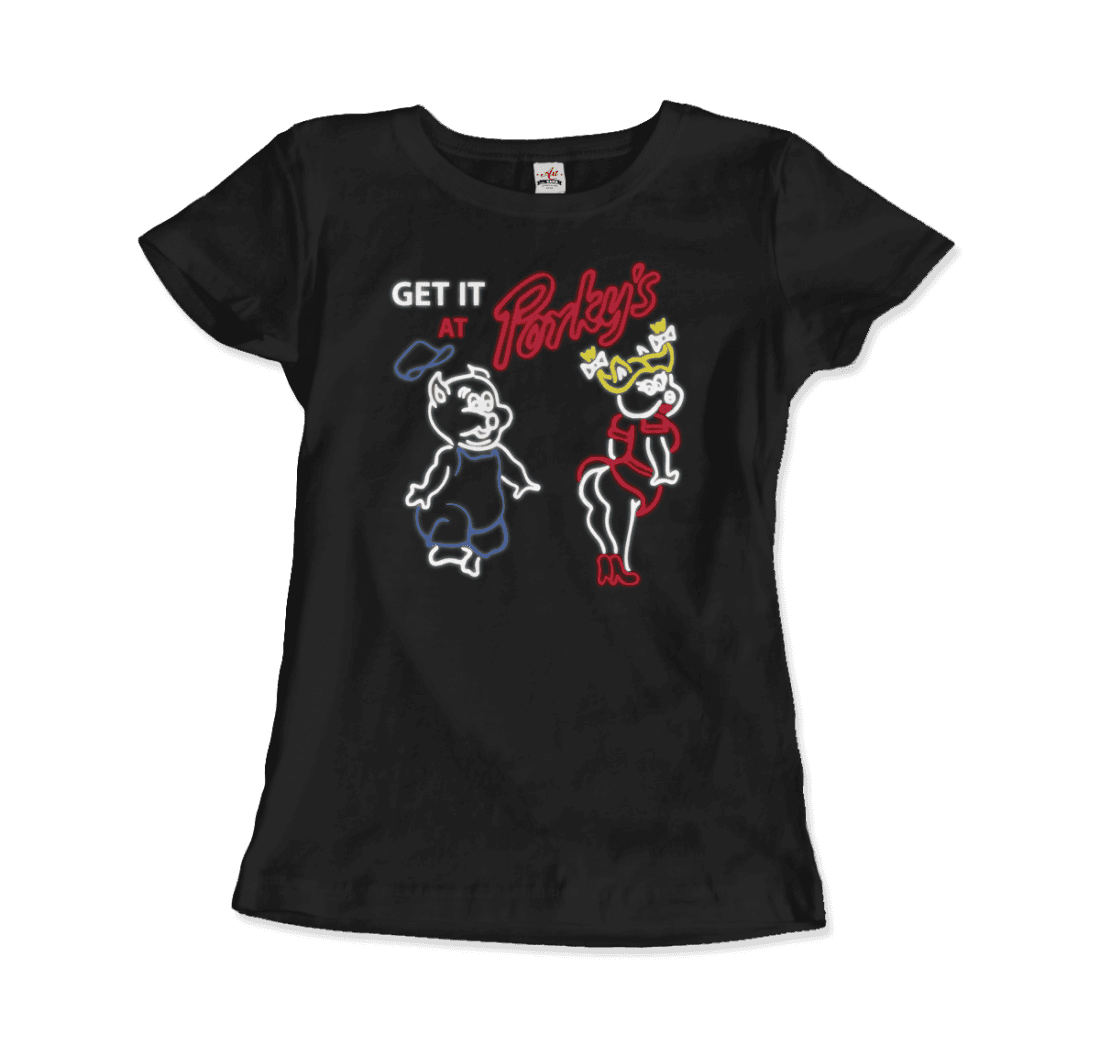 Porky's Strip Club Neon Logo T-Shirt