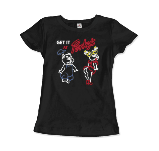 Porky's Strip Club Neon Logo T-Shirt
