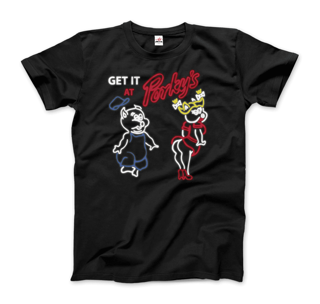Porky's Strip Club Neon Logo T-Shirt