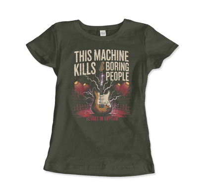 This Machine Kills Boring People T-Shirt
