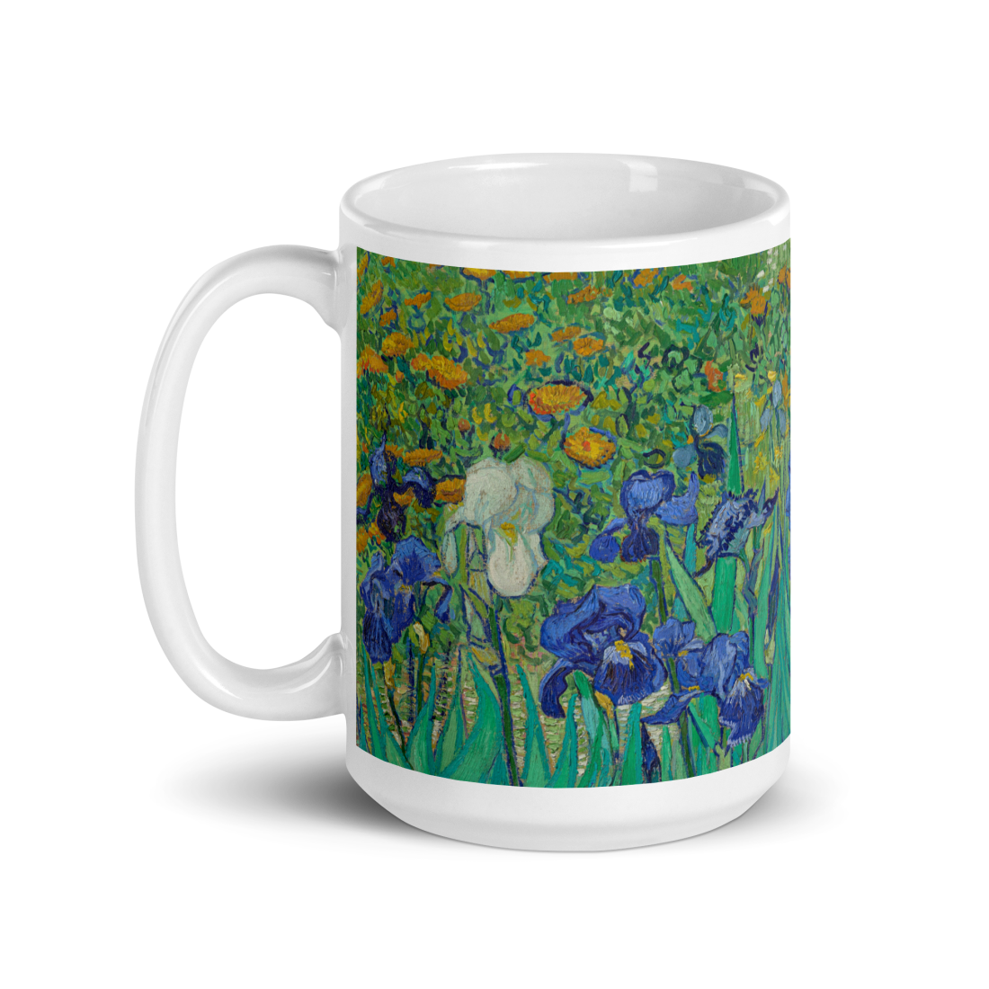 tasse van gogh - iris, 1889