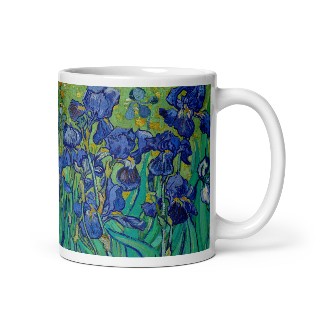 tasse van gogh - iris, 1889