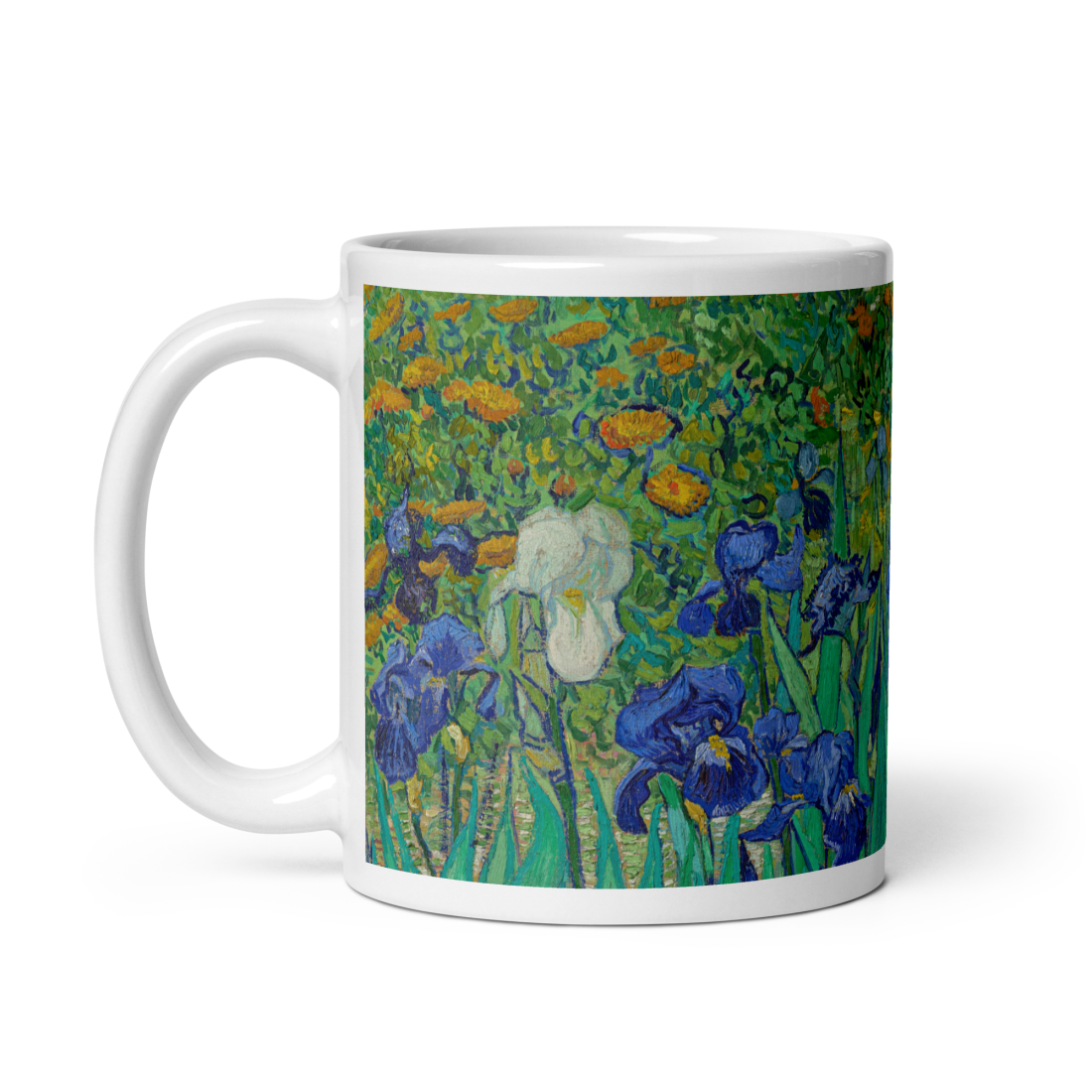 tasse van gogh - iris, 1889