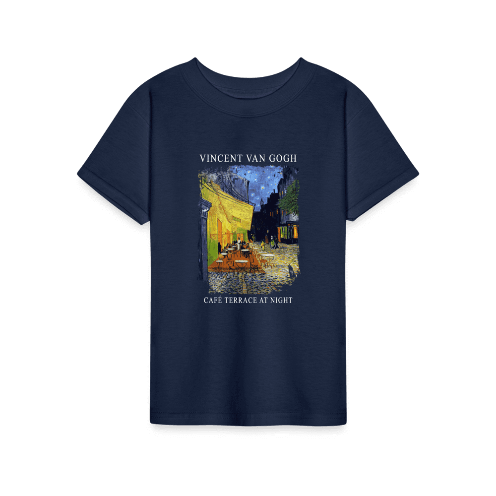 t-shirt vincent van gogh - terrasse de café la nuit, 1888