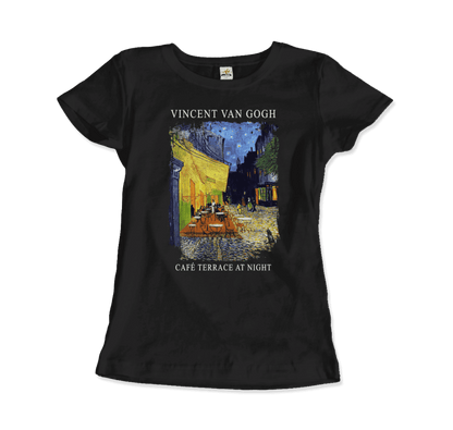 T-shirt Vincent Van Gogh - Terrasse de café la nuit, 1888