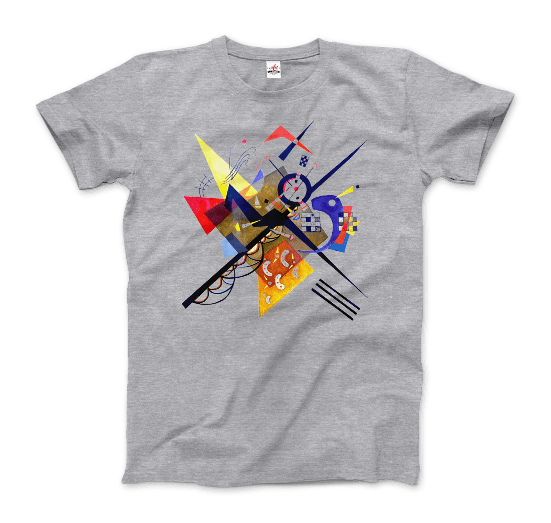 wassily kandinsky on white ii (auf weiss) 1923, artwork tričko