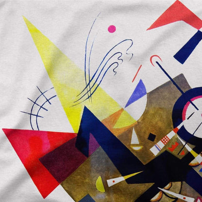 Wassily Kandinsky On White II (Auf Weiss) 1923, Artwork Tričko